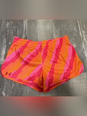 Under Armour Women’s Pink & Orange Athletic Shorts